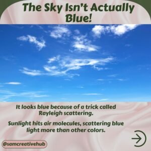 Mind blowing facts about sky