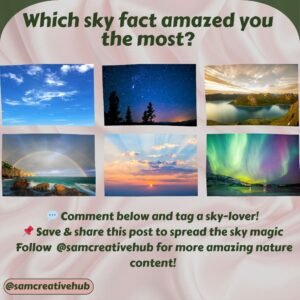 Mind blowing facts about sky