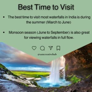 Top Beautiful Waterfalls in India to Visit